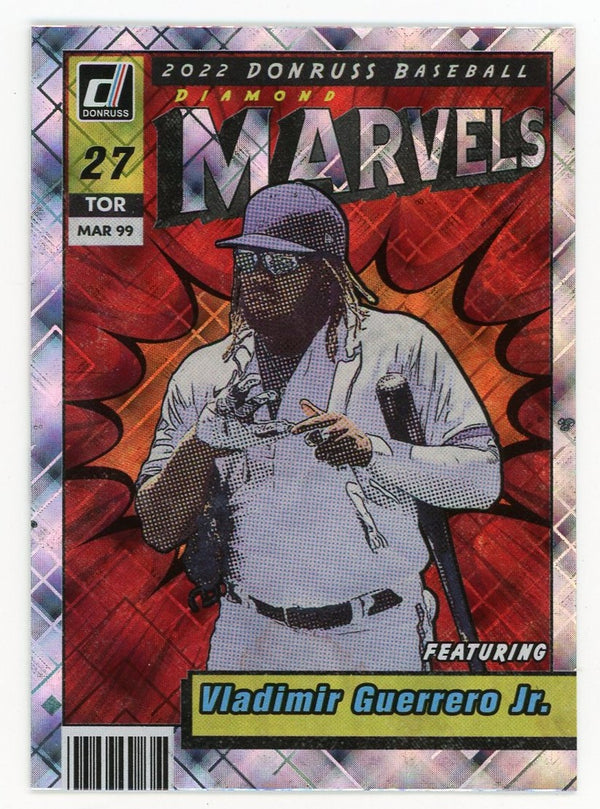 Vladimir Guerrero Jr. 2022 Panini Donruss #M-7 Card