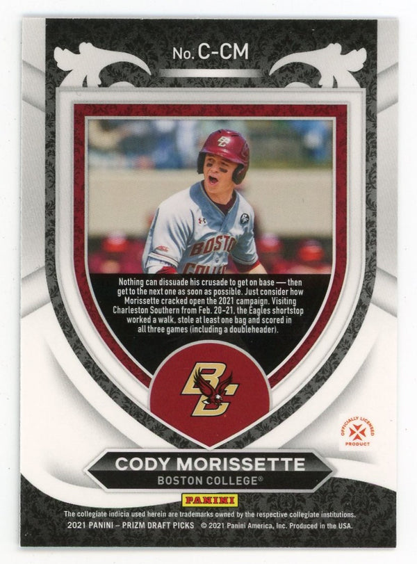 Cody Morissette 2021 Panini Silver Crusade #C-CM Card