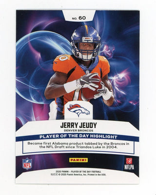 Jerry Jeudy 2020 Panini Rookie #60 Card