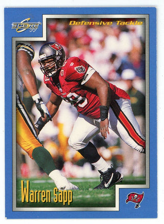 Warren Sapp 1999 Score Card #21