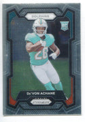 De'Von Achane 2023 Panini Prizm Rookie Card #365