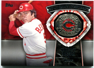 Johnny Bench Topps World Series Champions Ring Card 2014