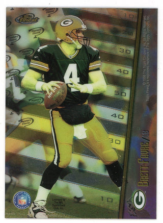 Brett Favre/ Steve Young 1998 Topps Finest Card #M3