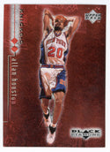 Allan Houston 1999 Upper Deck Black Diamond #62