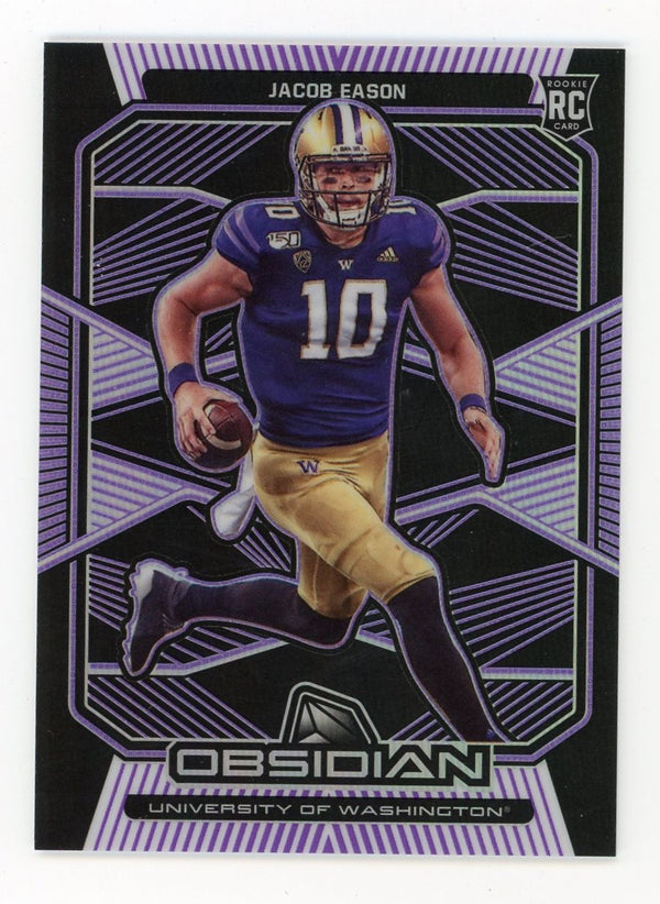 Products Jacob Eason 2020 Panini Purple Obsidian #16 Card 37/49