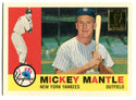 Mickey Mantle 1996 Topps Commemorative Set #350 Reprint Card