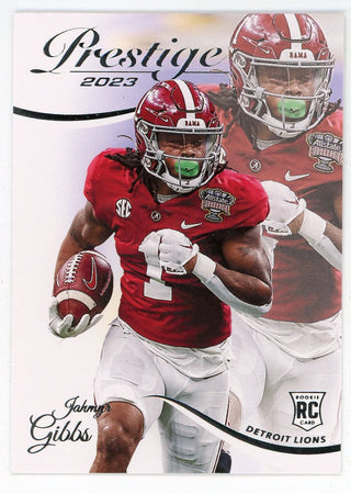 Jahmyr Gibbs 2023 Panini Prestige Rookie Card #343