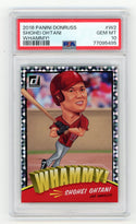 Shohei Ohtani 2018 Panini Donruss Whammy! #W2 Card PSA 10