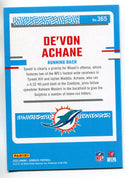 De'Von Achane 2023 Panini Donruss Red Press Proof Rated Rookie Card #365