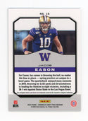 Jacob Eason 2020 Panini Silver Obsidian #16 Card 15/99