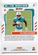 De'Von Achane 2023 Panini Donruss Elite Series Rookie Card #27