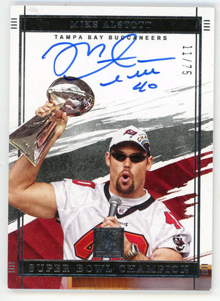 Mike Alstott 2022 Panini Impeccable Autograph Super Bowl Champion #SBC-MVR