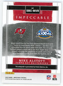 Mike Alstott 2022 Panini Impeccable Autograph Super Bowl Champion #SBC-MVR