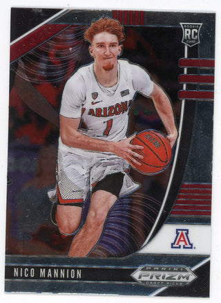 Nico Mannion 2020 Panini Prizm Draft Rookie Card #58