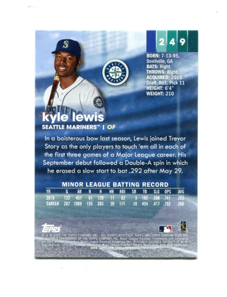 Kyle Lewis 2020 Topps Stadium Club #249 Card