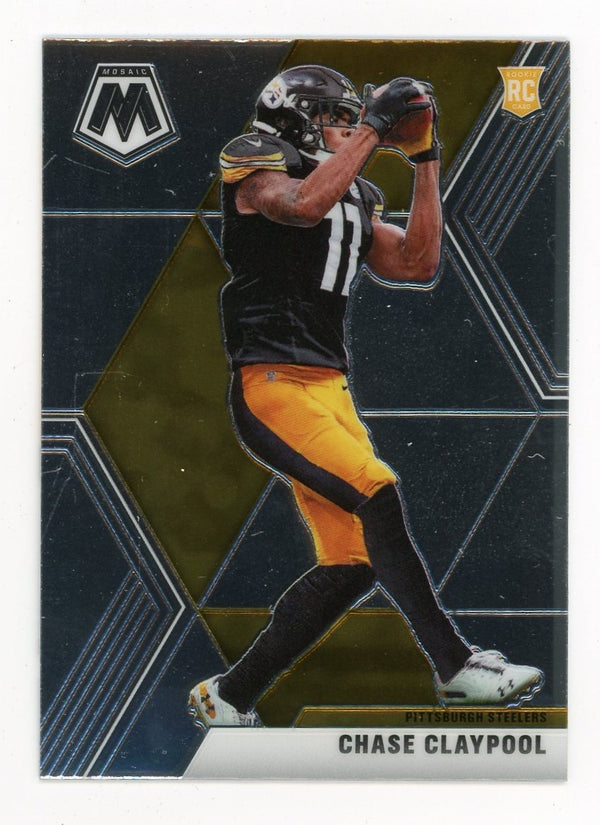 Chase Claypool 2020 Panini Mosaic Yellow #220 Card