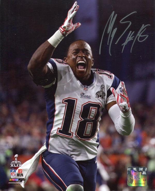 Matthew Slater Autographed New England Patriots 8x10 Photo