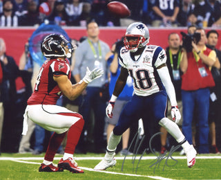 Matthew Slater Autographed New England Patriots SBLI 8x10 Photo