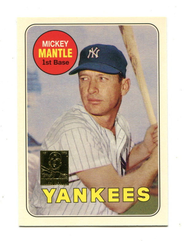 Mickey Mantle 1996 Topps Commemorative Set #500 Card