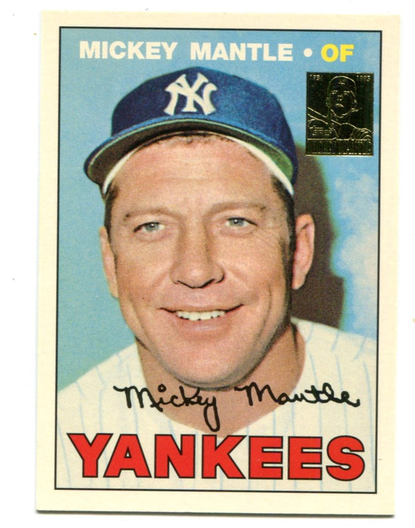 Mickey Mantle 1996 Topps Commemorative Set #150 Card