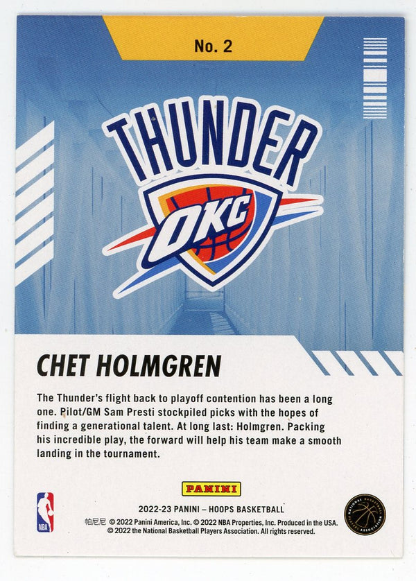 Chet Holmgren 2022-23 Panini Hoops Arriving Now #2