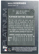 Nico Hoerner Bowman Platinum Rookie 2020