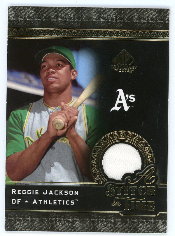 Reggie Jackson 2007 Upper Deck A Stich In Time Patch Relic #ST-RJ