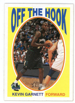 Kevin Garnett 2001 Topps Heritage Off The Hook #OH1