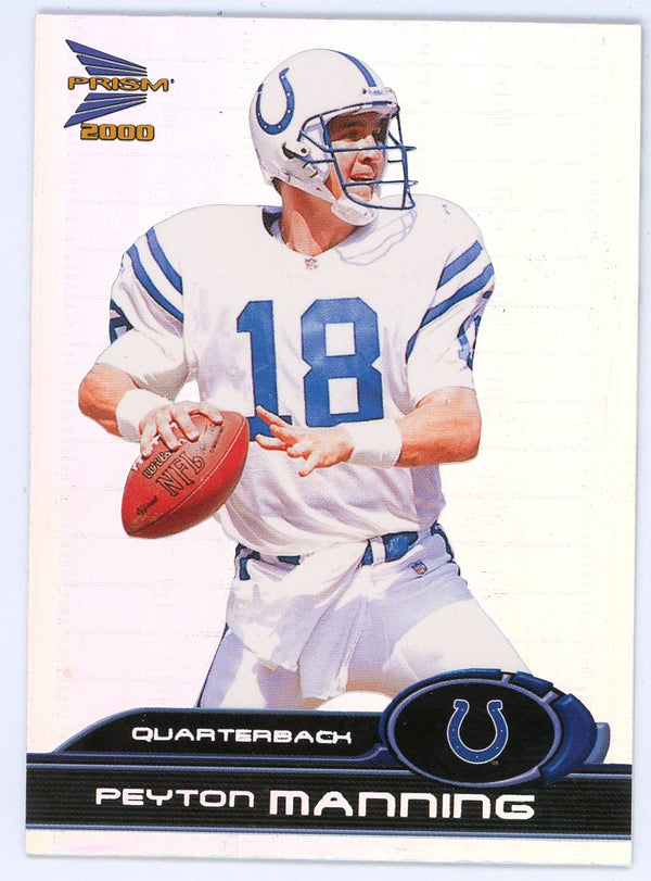 Peyton Manning 2000 Pacific Prizm Card #39