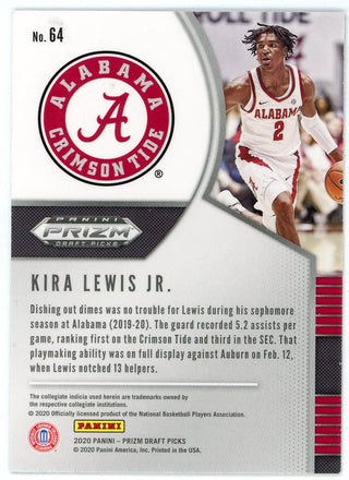 Kira Lewis Jr 2020 Panini Prizm Draft Rookie Card #64