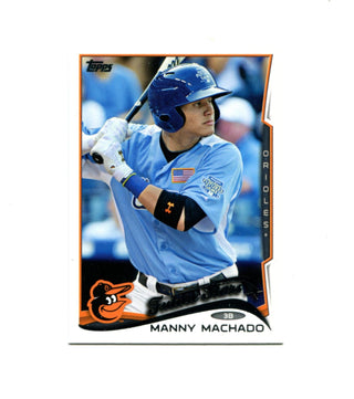 Manny Machado 2014 Topps Future Stars #24 Card