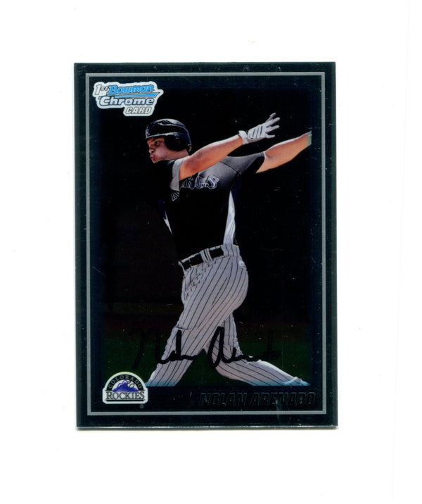 Nolan Arenado 2010 Topps 1st Bowman Silver Chrome #BCP91 Card