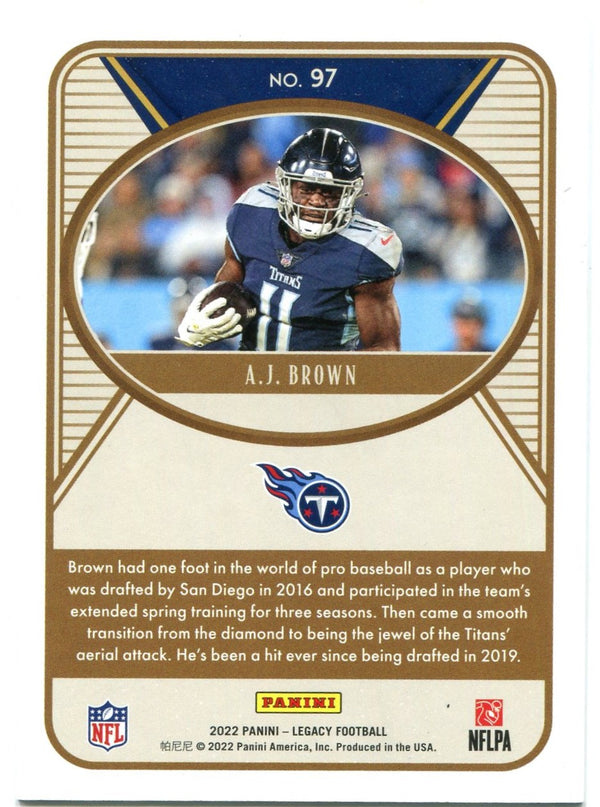 AJ Brown Panini Legacy 12/50 2022