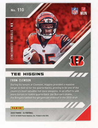 Tee Higgins 2020 Panini Silver XR #110 Card