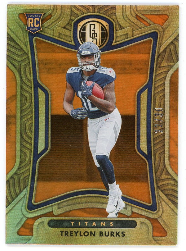 Treylon Burks 2022 Panini Gold Standard Rookie Card #115