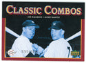 Mickey Mantle/ Joe DiMaggio 2004 Upper Deck Classic Combos #175