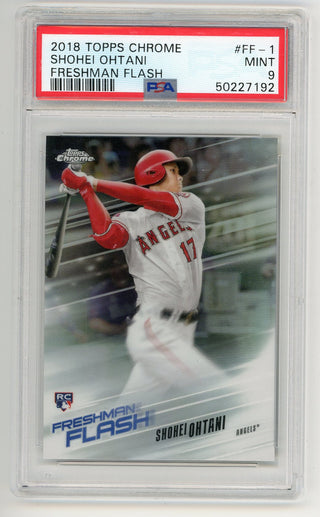 Shohei Ohtani 2018 Topps Chrome Freshman Flash #FF-1