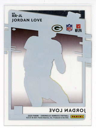 Jordan Love 2020 Panini Chronicles Donruss Rated Rookie #RR-JL