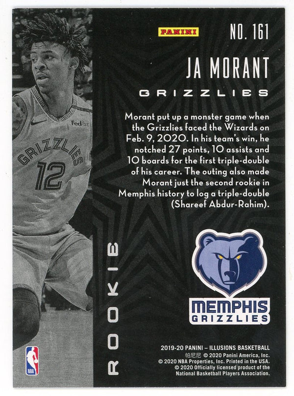 Ja Morant Panini 2019-20 Illusions Rookie Card #161