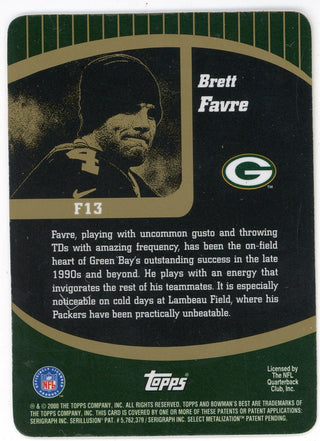 Brett Favre 2000 Topps Bowman's Best Franchise  #F1