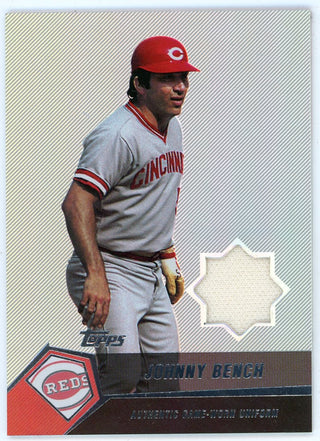 Johnny Bench 2004 Topps Patch Relic #JBE