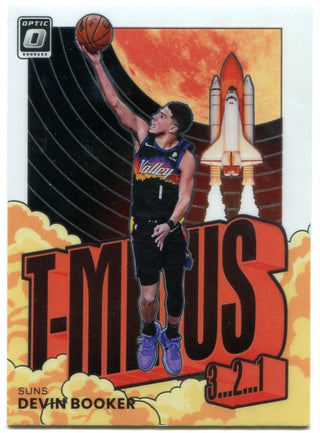 Devin Booker 2022 Panini Donruss Optic T-Minus