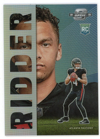 Desmond Ridder 2022 Panini Contender's Optic Rookie Card Splitting Image #SI-18