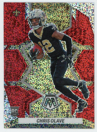 Chris Olave 2022 Panini Mosaic Prizm Rookie Card #277