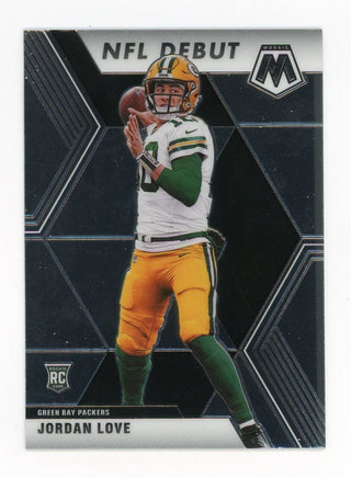 Jordan Love 2020 Panini Mosaic NFL Debut #264 Card