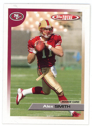 Alex Smith 2005 Topps Total Rookie Card #487