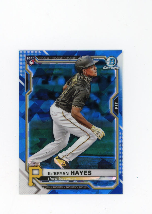 Ke'Bryan Hayes 2021 Topps Bowman Chrome Blue #29 Card