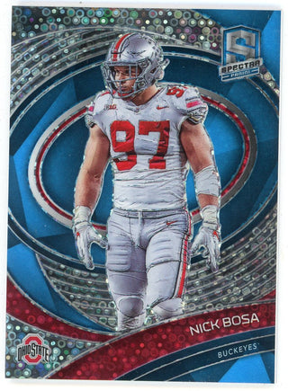 Nick Bosa 2022 Panini Chronicle Spectra Draft Picks Prizm #83