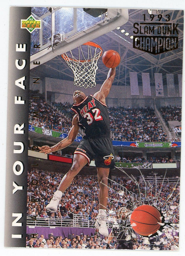 Harold Miner 1992 Upper Deck In Your Face #446