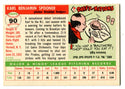 Karl Spooner 1955 Topps #90 Card